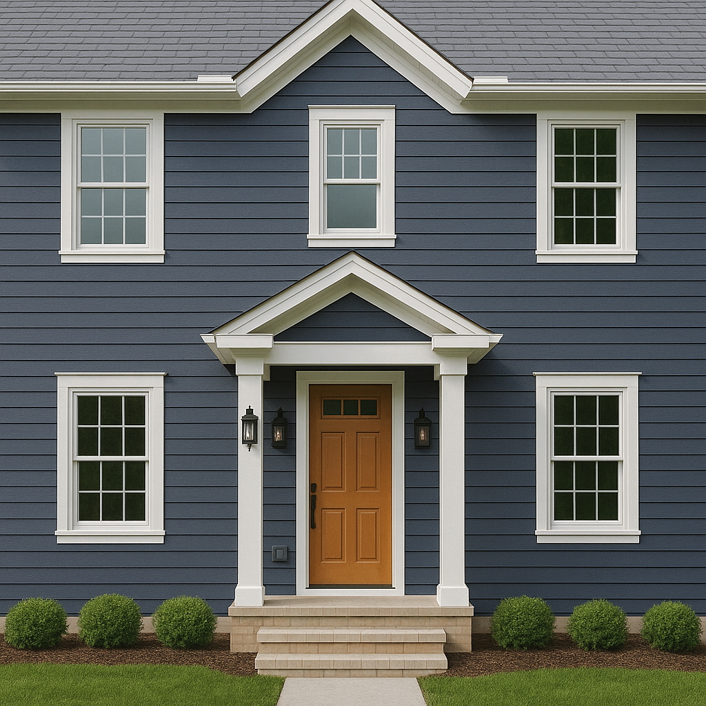 Interior Painting 6 White modern house exterior freshly painted – residential painting in Brandon, FL